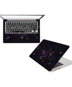 Multi-design Vinyl Laptop Sticker - Multicolour