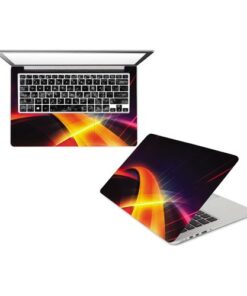 Multi-design Vinyl Laptop Sticker - Multicolour