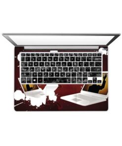 Multi-design Vinyl Laptop Sticker - Multicolour
