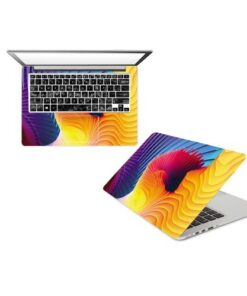 Multi-design Vinyl Laptop Sticker - Multicolour