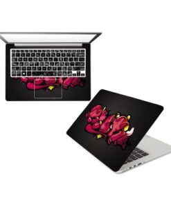 Multi-design Vinyl Laptop Sticker - Multicolour