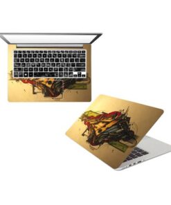Multi-design Vinyl Laptop Sticker - Multicolour