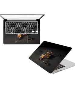 Multi-design Vinyl Laptop Sticker - Multicolour