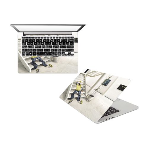 Multi-design Vinyl Laptop Sticker - Multicolour