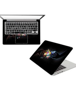 Multi-design Vinyl Laptop Sticker - Multicolour