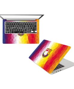Multi-design Vinyl Laptop Sticker - Multicolour
