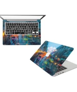 Multi-design Vinyl Laptop Sticker - Multicolour