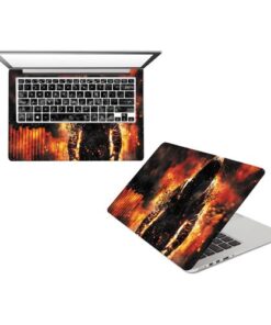 Multi-design Vinyl Laptop Sticker - Multicolour