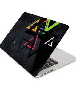 Multi-design Vinyl Laptop Sticker - Multicolour