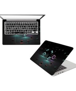 Multi-design Vinyl Laptop Sticker - Multicolour