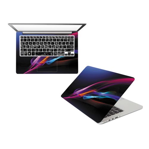 Multi-design Vinyl Laptop Sticker - Multicolour