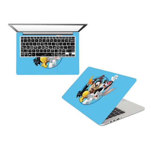 Multi-design Vinyl Laptop Sticker - Multicolour