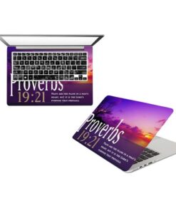 Multi-design Vinyl Laptop Sticker - Multicolour
