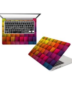 Multi-design Vinyl Laptop Sticker - Multicolour