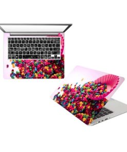 Multi-design Vinyl Laptop Sticker - Multicolour