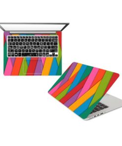 Multi-design Vinyl Laptop Sticker - Multicolour