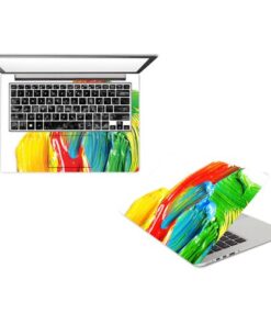 Multi-design Vinyl Laptop Sticker - Multicolour