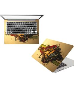 Multi-design Vinyl Laptop Sticker - Multicolour