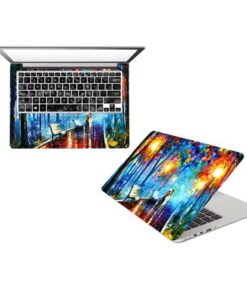 Multi-design Vinyl Laptop Sticker - Multicolour