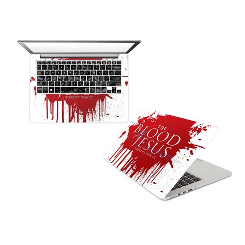 Multi-design Vinyl Laptop Sticker - Multicolour