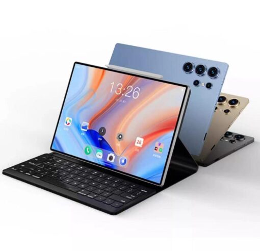 S-LINDA 10.1" Tablet PC – 16GB RAM, 512GB Storage, Dual SIM, Android 13 with Keyboard & Accessories - Image 4
