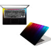 Multi-design Vinyl Laptop Sticker - Multicolour