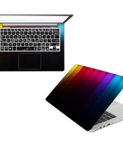 Multi-design Vinyl Laptop Sticker - Multicolour